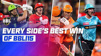 TRIUMPHANT! 🥳 Every Side's Greatest Win From #BBL15