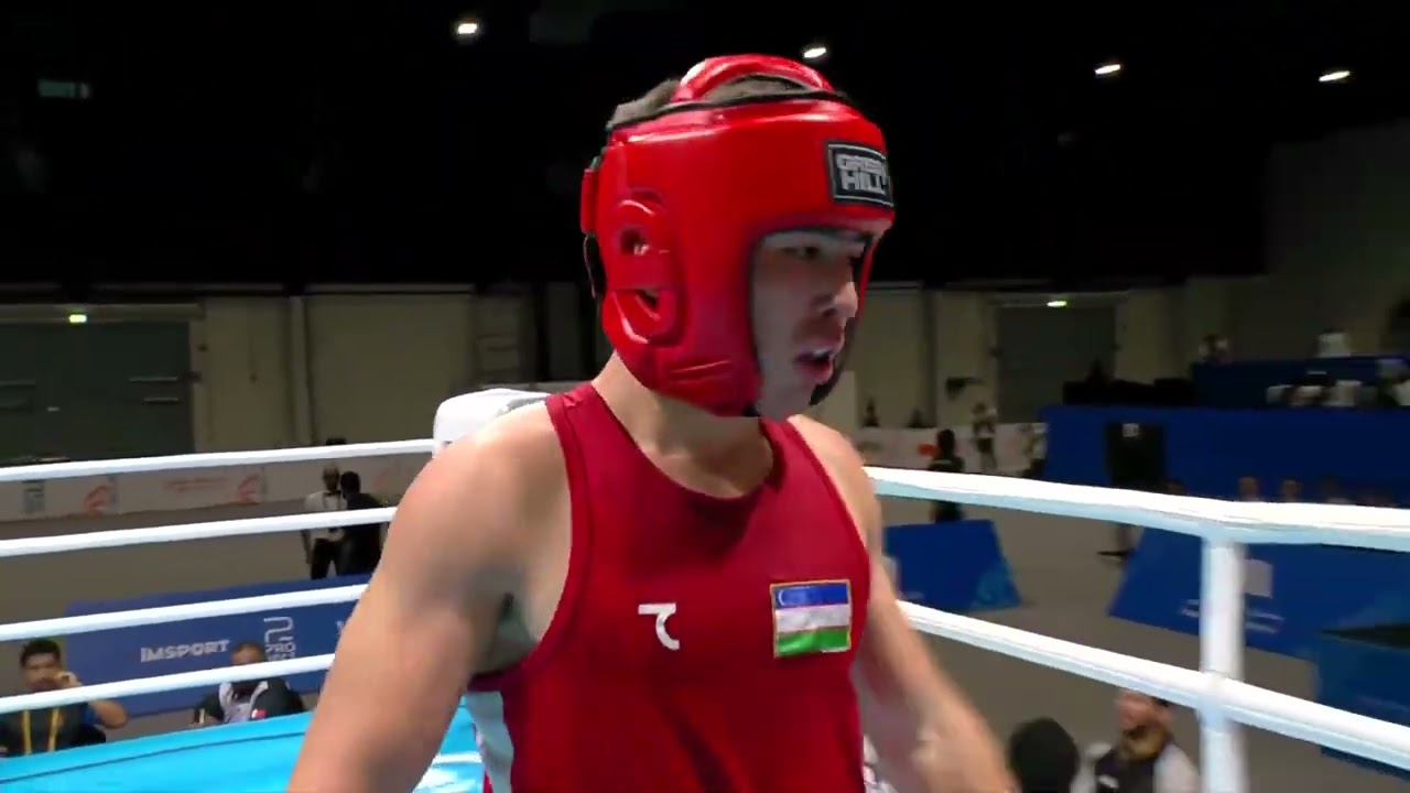 Diyorbek Murodillayev (UZB) vs. Mehrshad Sherafatmand (IRI) Asian Youth Games 2025 Final (75kg)