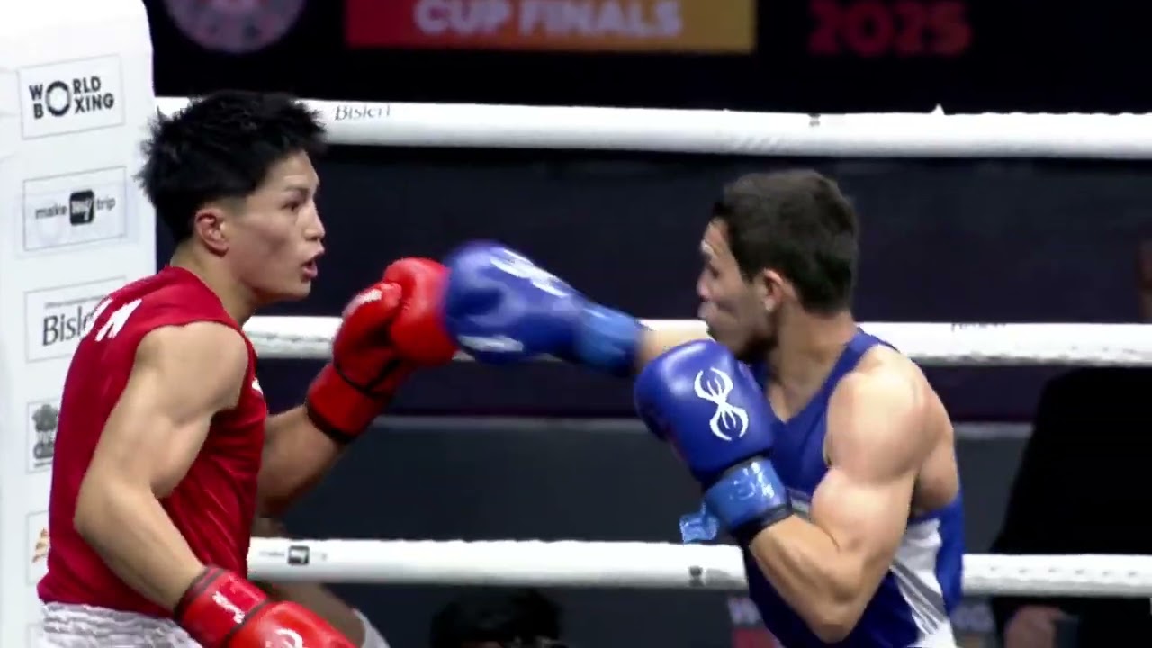 Adkhamjon Mukhiddinov (UZB) vs. Shion Nishiyama (JPN) World Boxing Cup Finals 2025 SF's (65kg)