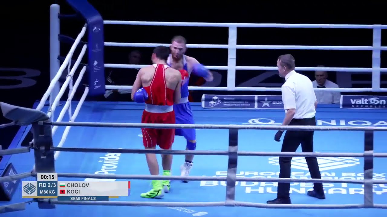 William Cholov (BUL) vs. Amar Koçi (ALB) European U23 Championships 2025 SF's (80kg)