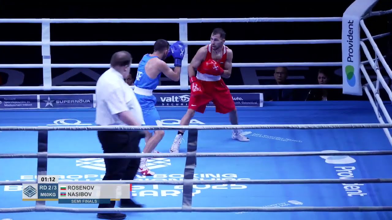 Radoslav Rosenov (BUL) vs. Taghi Nasibov (AZE) European U23 Championships 2025 SF's (60kg)