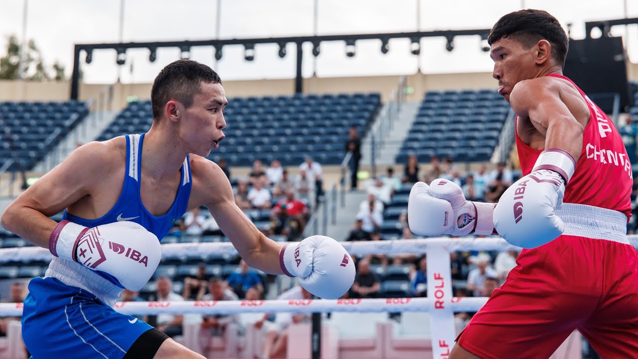 Saken Bibossinov (KAZ) vs. Chandra Thapa (NEP) IBA World Championships 2025 SF's (54kg)