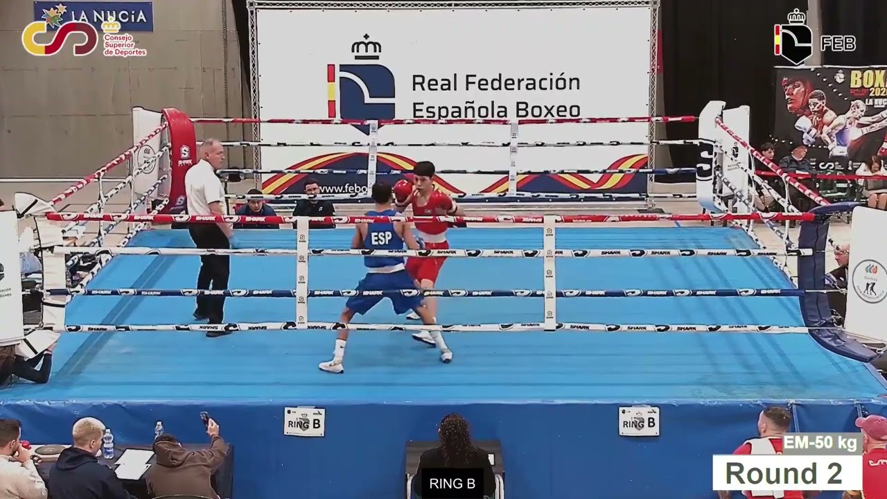 Ismael Maghraoui (ESP) vs. Nurzat Ongarov (KAZ) Boxam Tournament 2026 SF's (50kg)