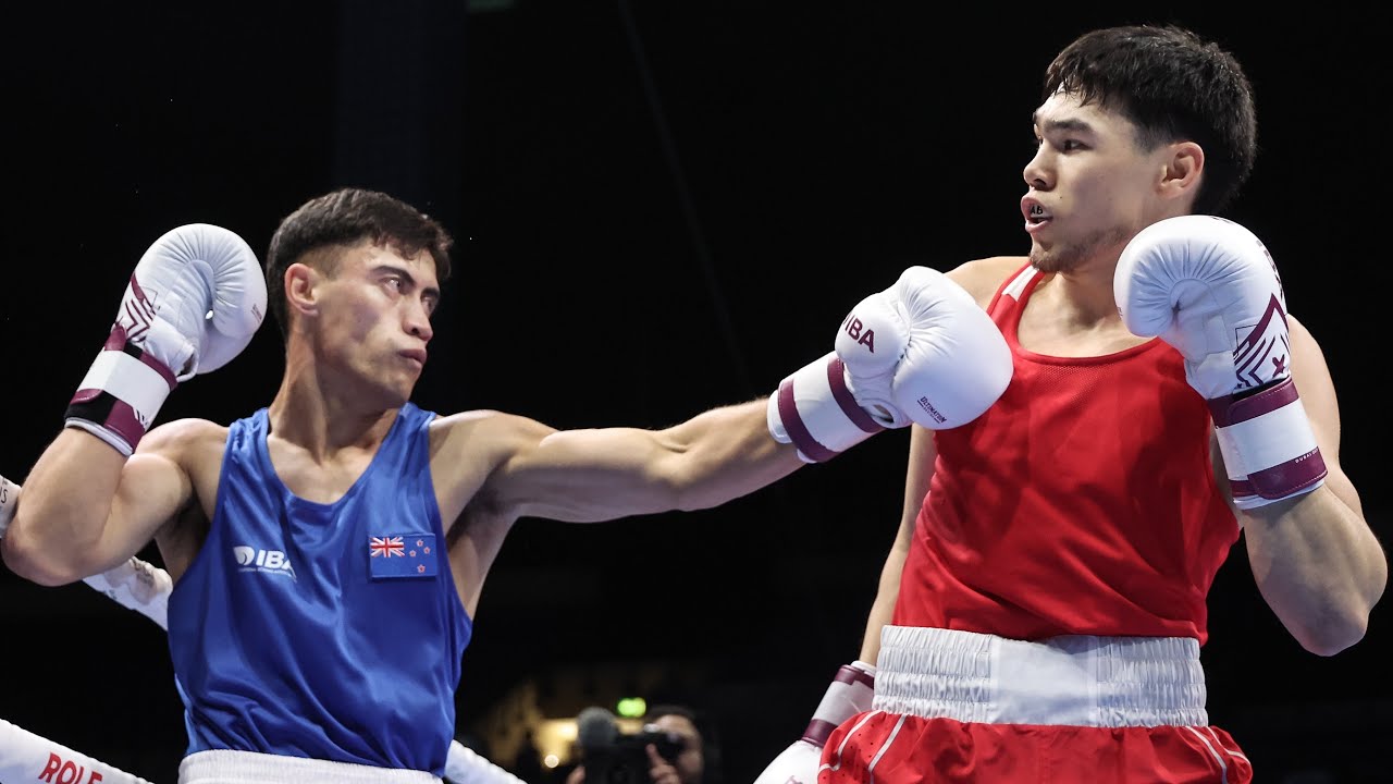 Sabirzhan Akkalykov (KAZ) vs. Tawhiri Toheriri-Hallett (NZL) IBA World Championships 2025 (75kg)