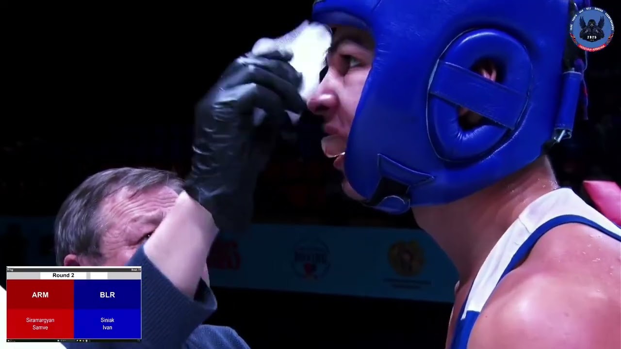 Samvel Siramargyan (ARM) vs. Ivan Siniak (BLR) EUBC Youth Championships 2025 Final (75kg)