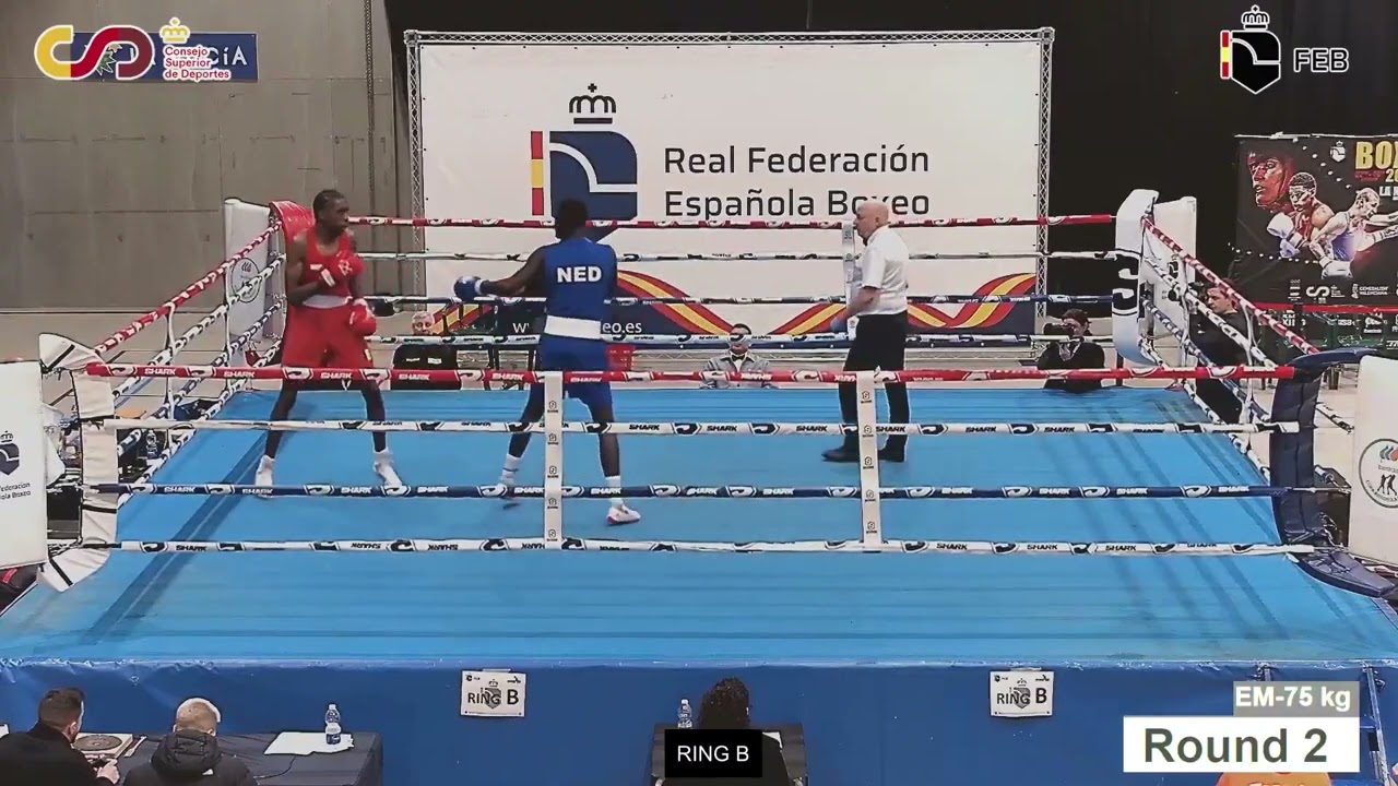 Beni Salas (BEL) vs. Jenairo Gomes (NED) Boxam Tournament 2026 (75kg)
