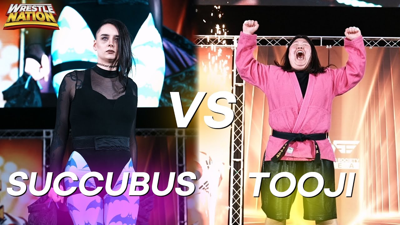 [WRESTLE NATION]  ' TOOJI '  VS ' SUCCUBUS '   (English Commentary ver.)