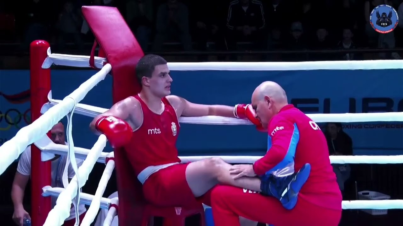 Vladimir Ermakov (RUS) vs. Marko Pižurica (SRB) EUBC U23 Championships 2025 Final (92kg)