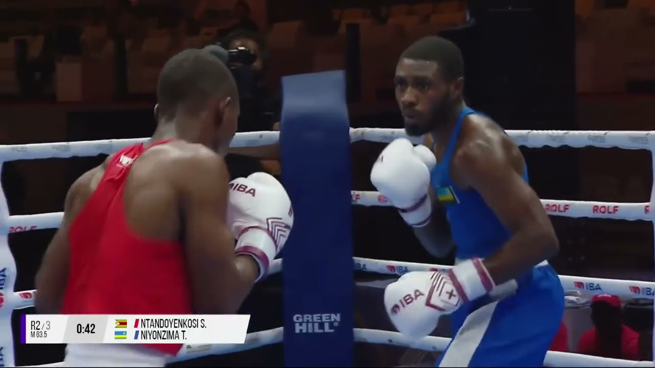 Pacifique Niyonzima (RWA) vs. Nyongoloza Ntandoyenkosi (ZIM) IBA World Championships 2025 (63kg)