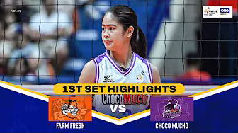 FARM FRESH vs CHOCO MUCHO | SET 1 HIGHLIGHTS | 2026 PVL ALL-FILIPINO CONFERENCE | MARCH 10, 2026