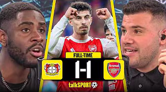 "HOW IS THAT A PENALTY?" Full-Time REACTION as Arsenal score LATE Against Leverkusen!