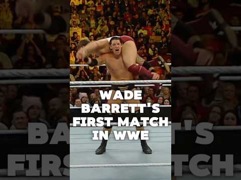 Wade Barrett's first matches EVERY YEAR in WWE #wwe #wrestling #shorts