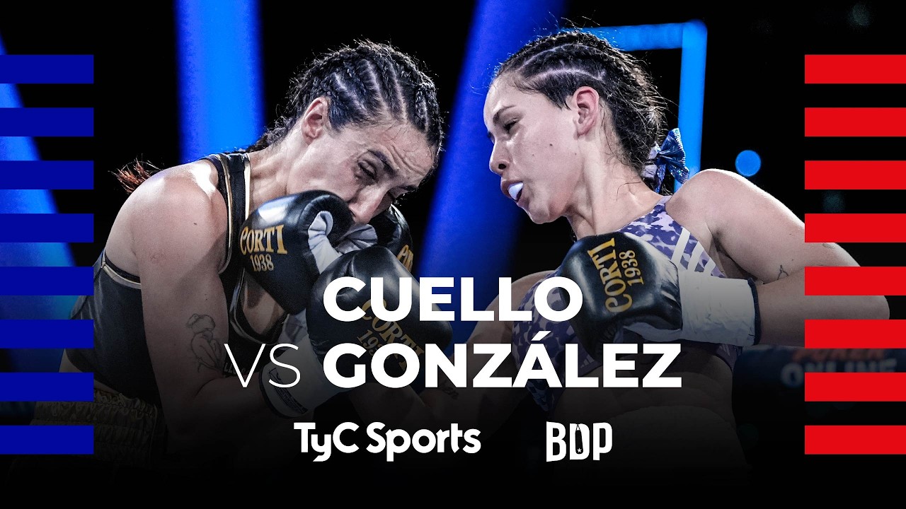 Milena Cuello vs. Celeste González - Boxeo de Primera - TyC Sports