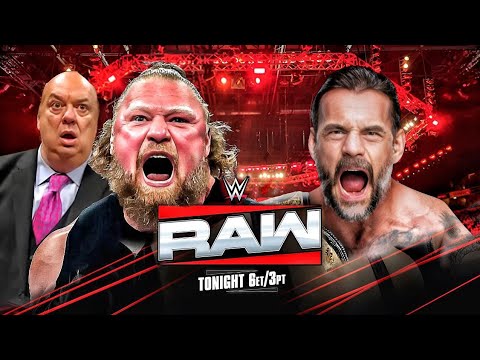 Brock Lasner vs CM Punk Full Match WWE RAW 2026 - The Best In The World vs The Beast