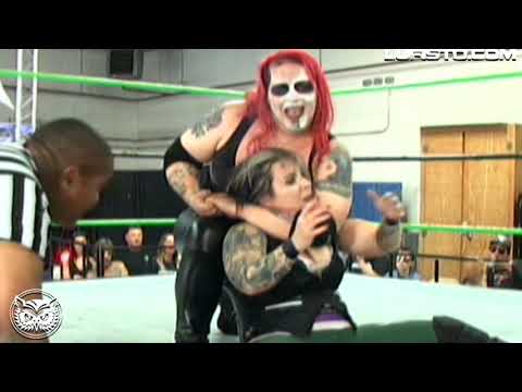 2017 - LuFisto Vs Kaci Dillon #womenswrestling #indiewrestling #wrestling