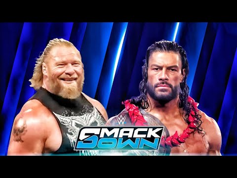 Roman Reigns Vs Brock Lesnar Full Match WWE SMACKDOWN 2K25 - Tribal Chief vs The Beast