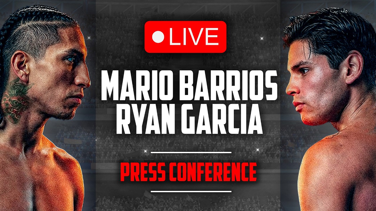 LIVE 🥊 Mario Barrios vs. Ryan Garcia • THE FINAL PRESS CONFERENCE | DAZN Boxing