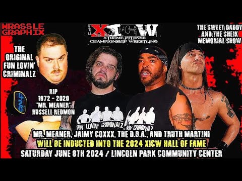 THE FUN LOVIN' CRIMINALZ join the XICW HALL OF FAME (2024)