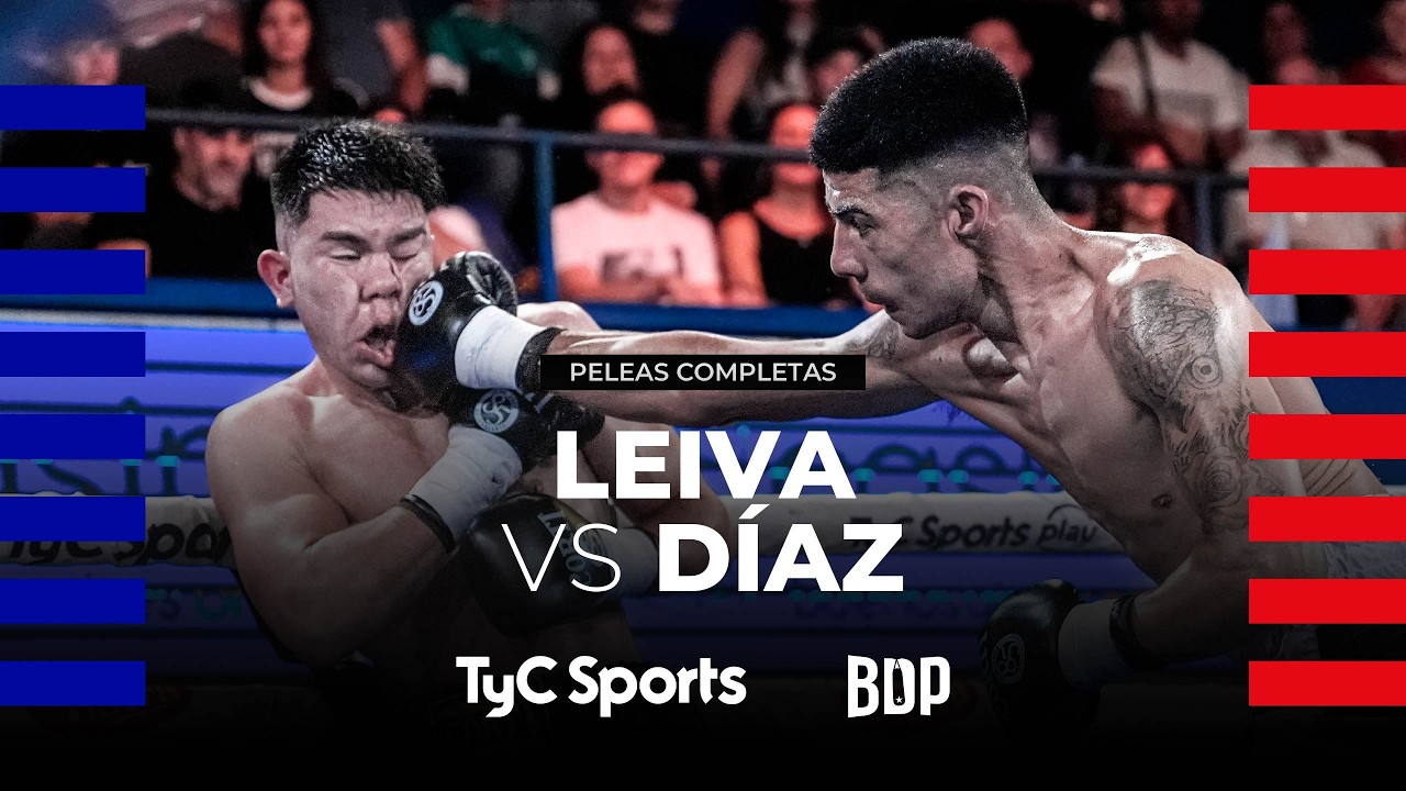 Santiago Leiva vs. Carlos Iván Díaz - Boxeo de Primera - TyC Sports