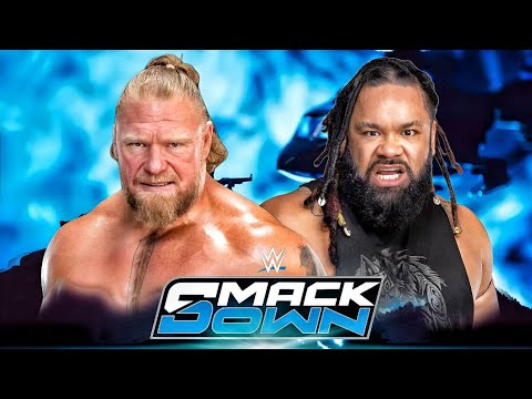 Jacob Fatu vs Brock Lesnar WWE SMACKDOWN FULL MATCH 2K25 - The Beast Incarnate vs Samoan Werewolf