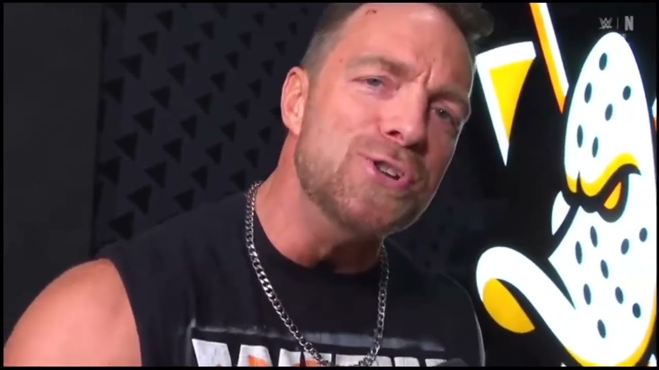 LA knight backstage segment _WWE Raw 27 October 2025