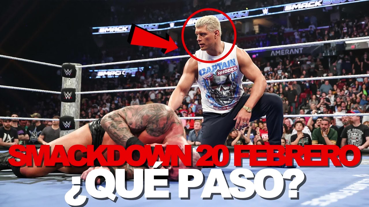 WWE SmackDown 20 Febrero 2026 | Resultados