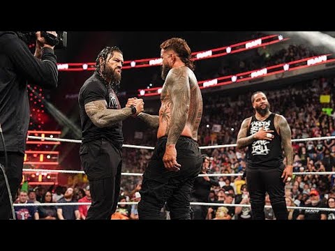 Roman Reigns save's The Usos _wwe Raw 29 September 2025