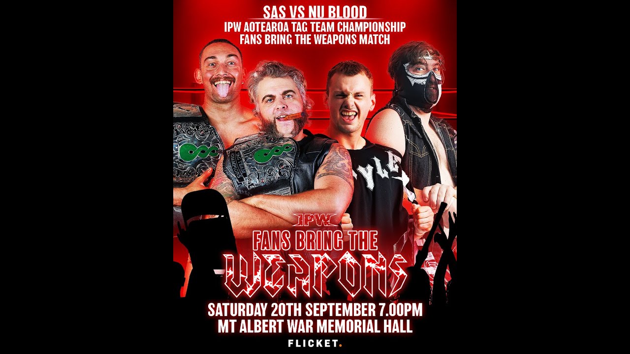 IPW Fans Bring the Weapons 2025 - FULL SHOW