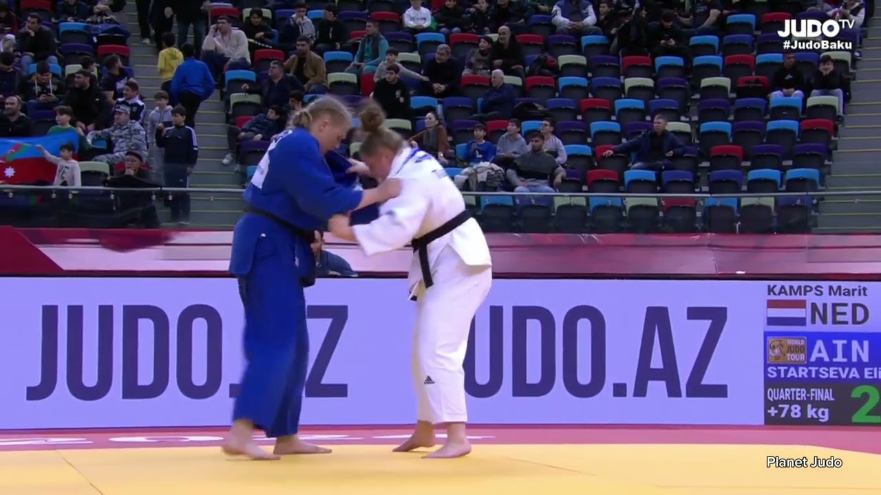 Marit KAMPS 🇳🇱 🆚️ Elis STARTSEVA 🇷🇺 | четвертьфинал /+78кг | Большой Шлем Баку 2024