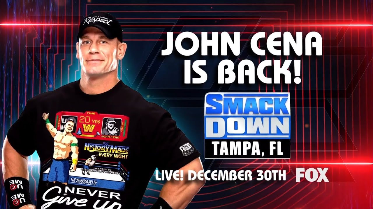John Cena Returns to WWE SmackDown! 30th December 2022 | Live Reactions & Watchalong & WWE Supercard
