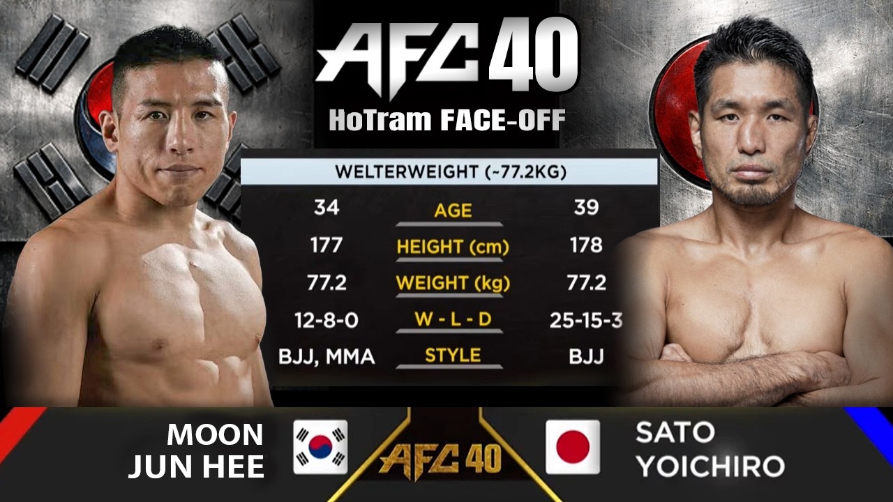 AFC40 제 4경기 문준희 vs Yoichiro Sato