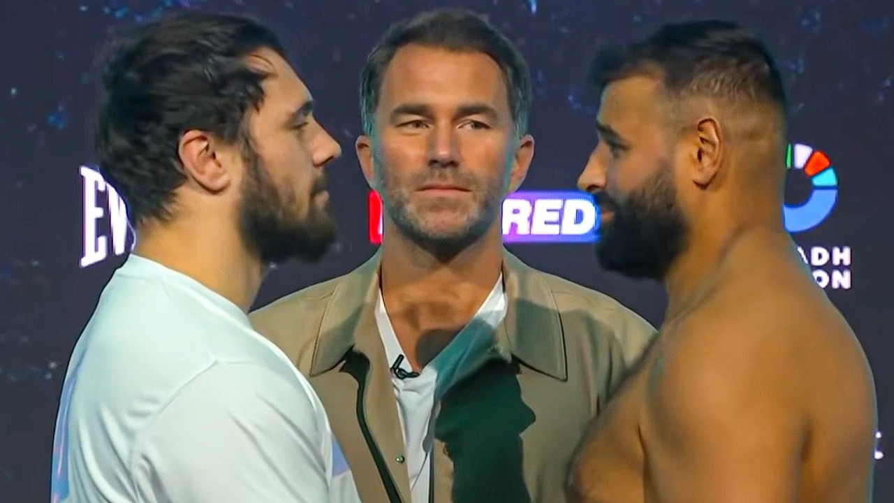 Dave Allen vs. Karim Berredjem • FULL WEIGH IN & FINAL FACE OFF | DAZN Boxing