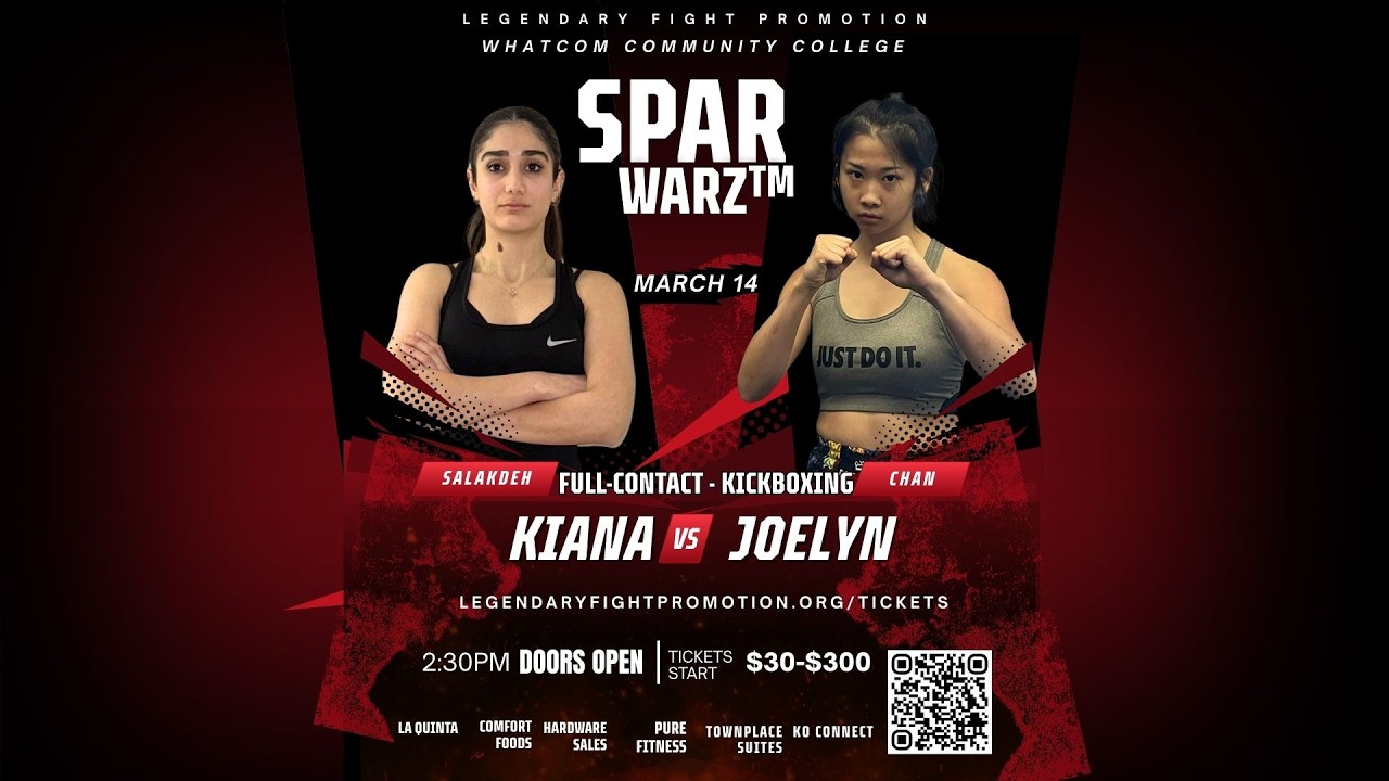 Kiana Shamsaei Salakdeh vs Joelyn Chan SparWarz 20