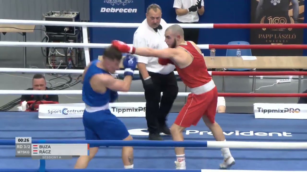 Rómeó Buza (HUN) vs. Roland Rácz (HUN) Bocskai István Memorial 2026 (75kg)