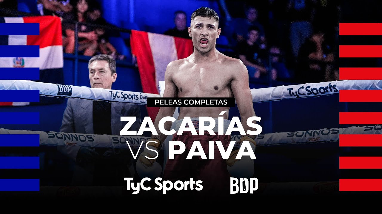 Adolfo Zacarías vs. Jesús Javier Paiva - Boxeo de Primera Promocional - TyC Sports