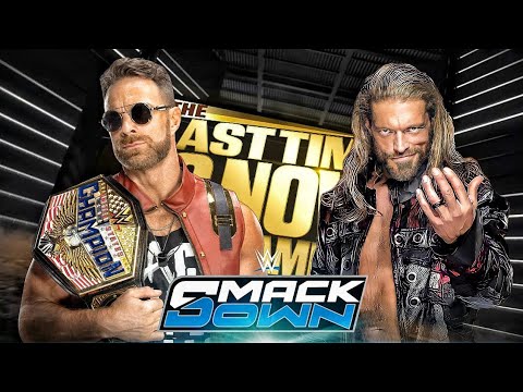 LA Knight vs Edge WWE SMACKDOWN FULL MATCH 2k25 Gameplay - The Last Time Is Now
