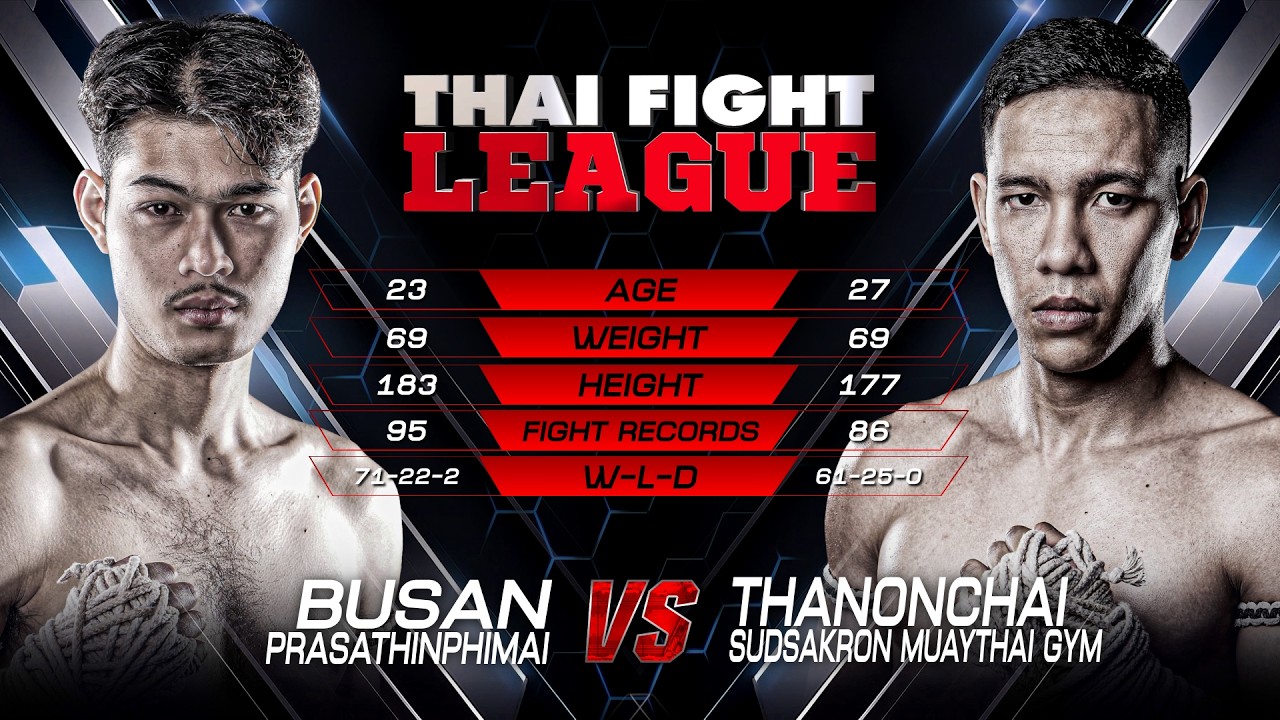 Busan Prasathinphimai vs. Thanonchai Sudsakron Muaythai Gym | THAI FIGHT LEAGUE #95 | 8 Mar 2026