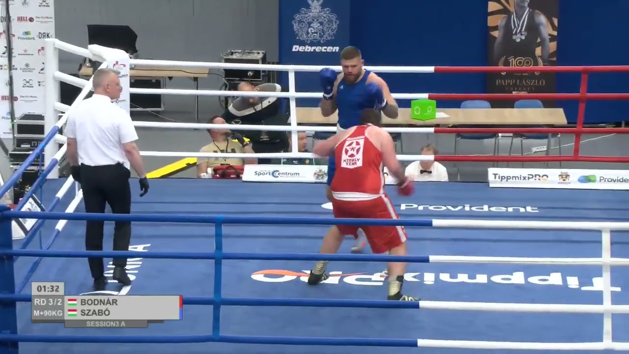Bence Szabó (HUN) vs. Csaba Bodnár (HUN) Bocskai István Memorial 2026 QF's (90+kg)