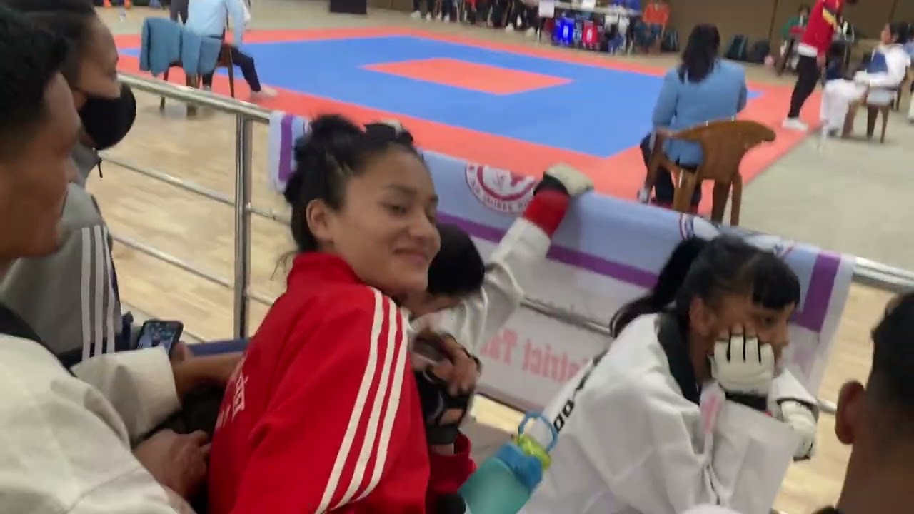 Taekwondo fight ||female under-58kg ||team nuwakot #taekwondo #teamnuwakot#martialart #sports #tkd