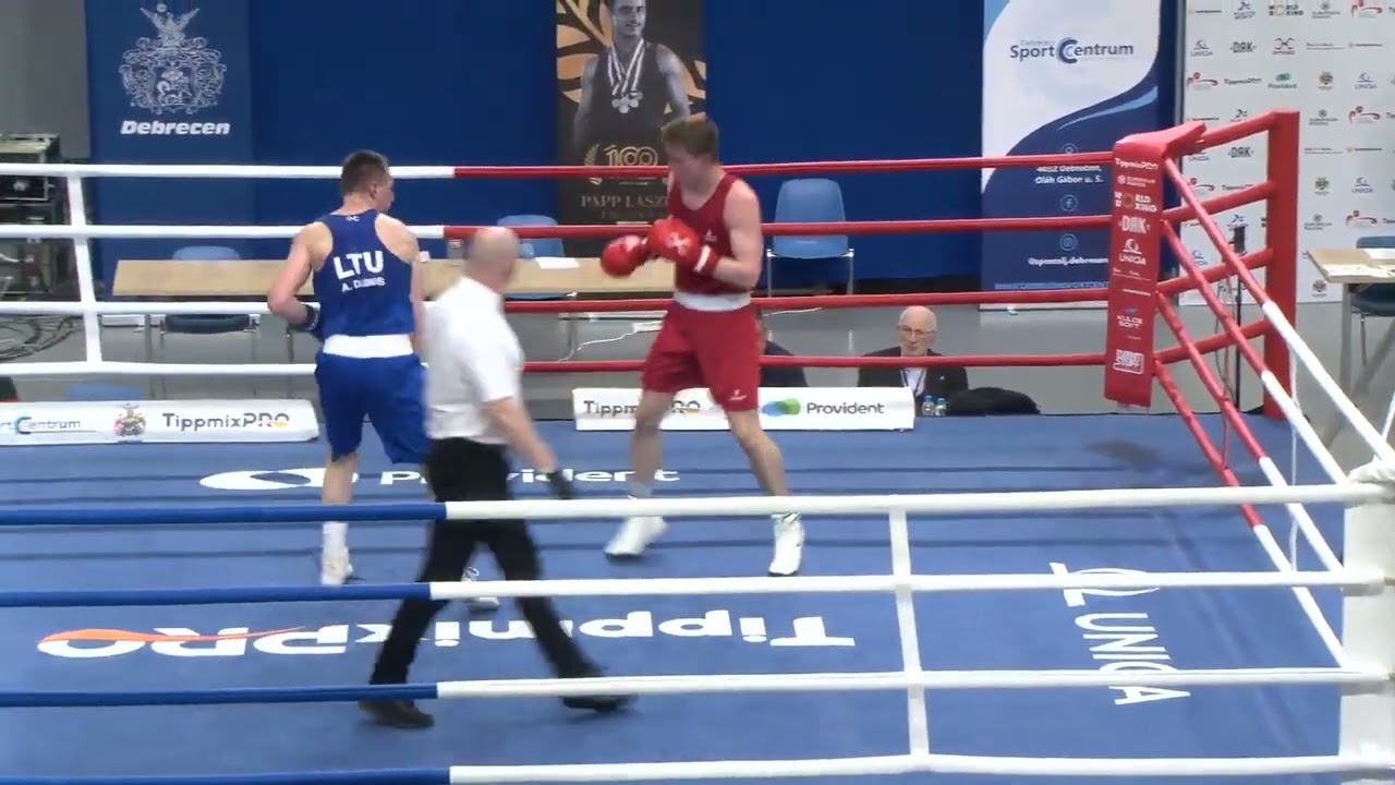 Daniel Pitt (WAL) vs. Arvydas Dainys (LTU) Bocskai István Memorial 2026 (80kg)