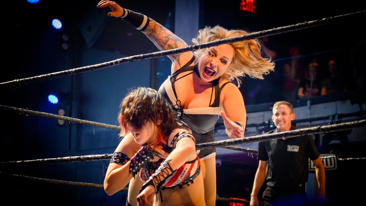 2023 - LuFisto Vs Utami Yamashishita #womenswrestling #indiewrestling #joshi #gcwwrestling