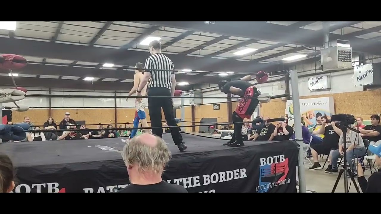 Battle On The Border Breaking Barriers Brawl 3-6-2026 Kodee Travors Vs Nathan Bates 