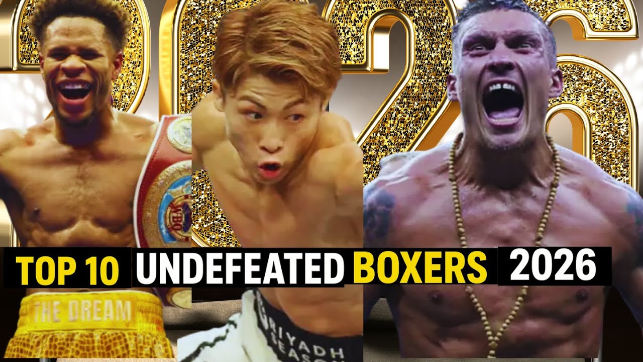 10 Fighters Who CANNOT Be Beaten: Top Undefeated Champions of 2026.