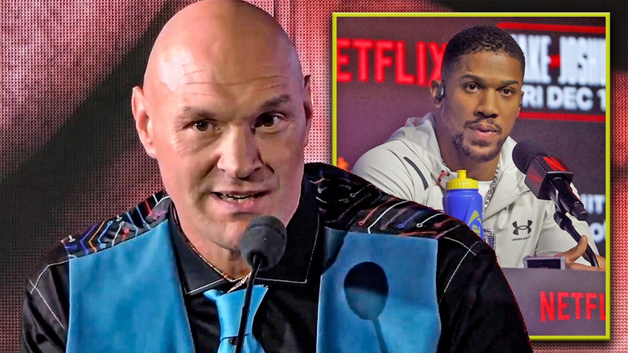 EMOTIONAL Tyson Fury SAYS Anthony Joshua TRAGEDY RETURNED HIM TO THE RING