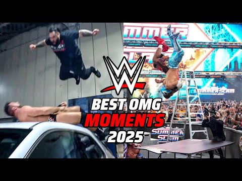 WWE Best OMG Moments Of 2025