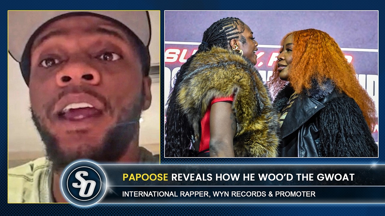 Papoose EXCLUSIVE - REVEALS HOW HE CHARMED 'GWOAT' Claressa Shields, talks HER FUTURE
