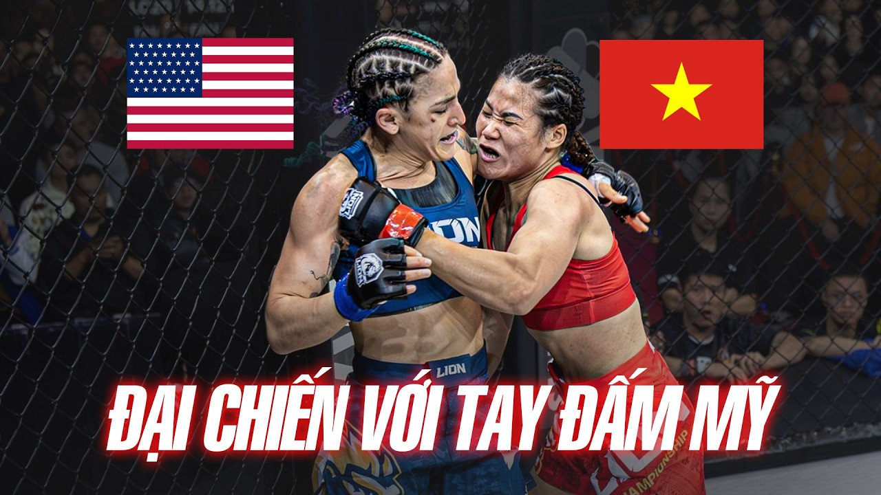 🔴FULL: Màn tranh đai CHẤN ĐỘNG của Lò Thị Tâm trước tay đấm sừng sỏ người Mỹ trên sàn MMA