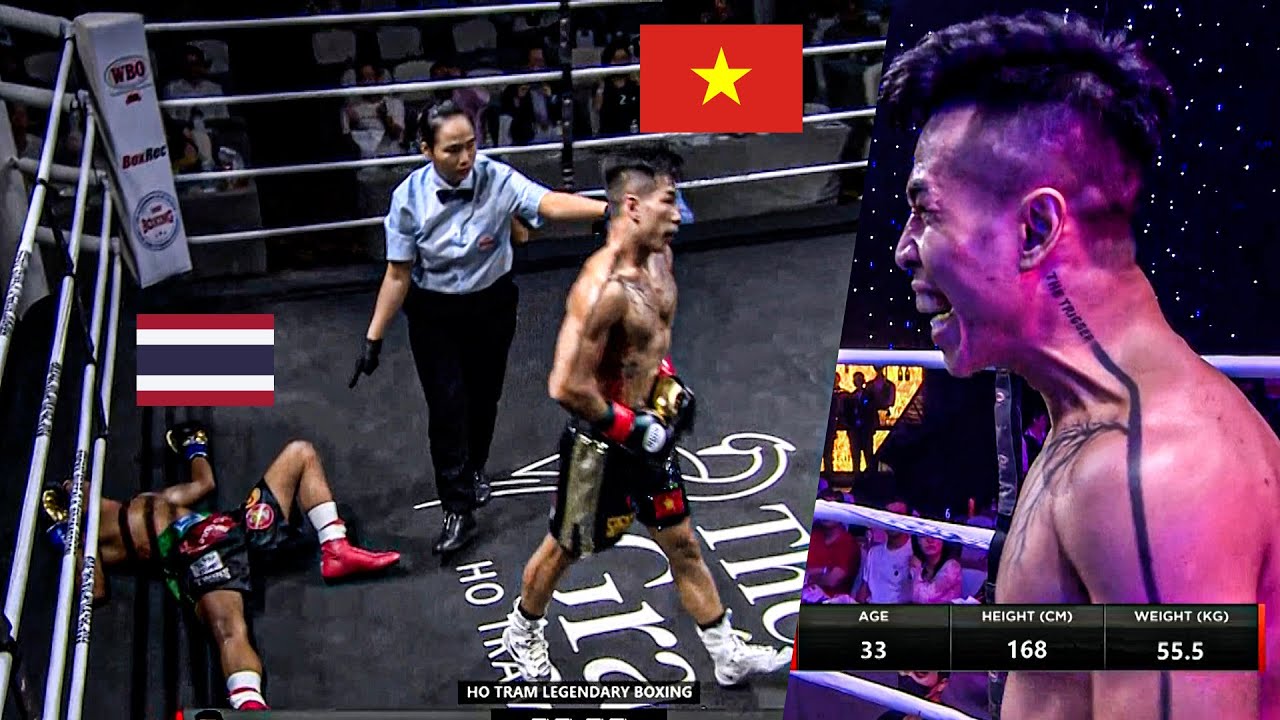 🔥20 PHÚT ÁC MỘNG CỦA TAY ĐẤM TRẺ THÁI LAN KHI PHẢI CHẠM TRÁN TRẦN VĂN THẢO