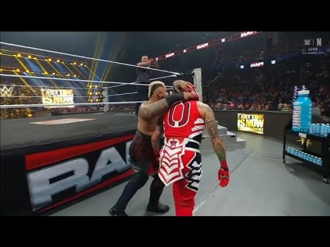 Penta Vs Solo Sikoa _WWE Raw 24 November 2025