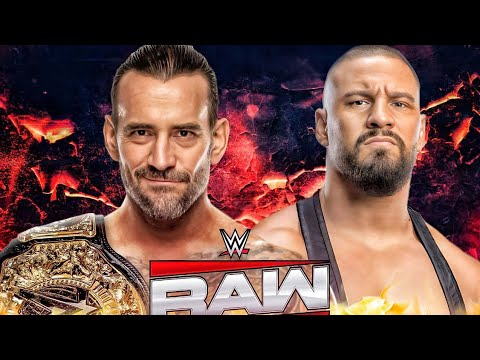 CM Punk vs Bron Breakker WWE RAW NETFLIX 2K25 - The Big Dog vs The Best In The World